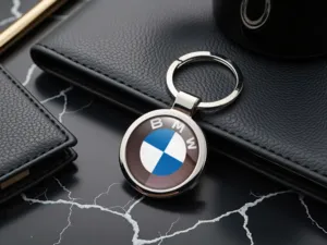 BMW Portachiavi Firmati Acciaio Premium Stile